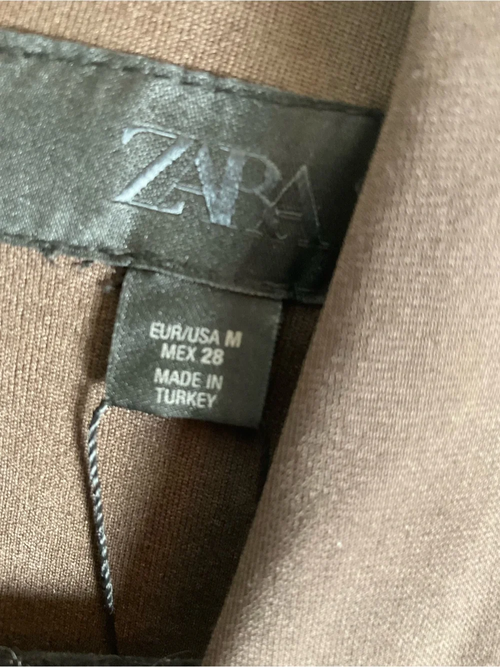 Zara nwt brown